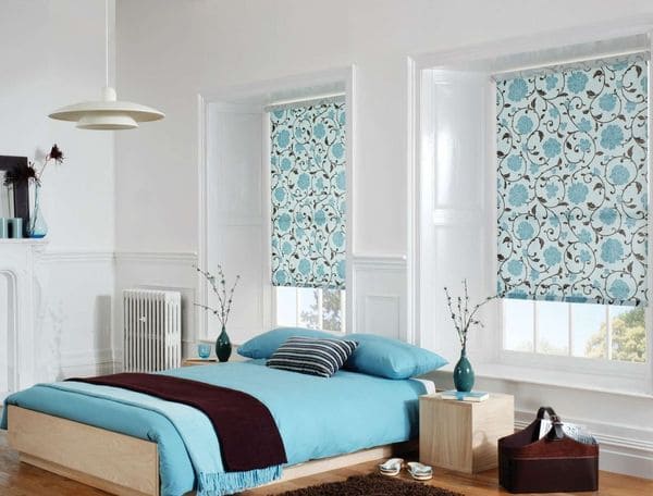 Рулонные шторы для спальни